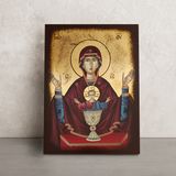 Ікона Божої Матері Невипивана Чаша 14 Х 19 см L 181 фото