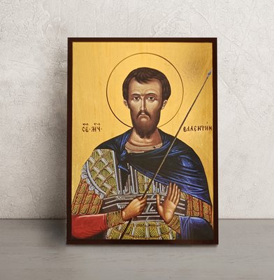 Ікона Святий Валентин Римський 14 Х 19 см L 676 фото