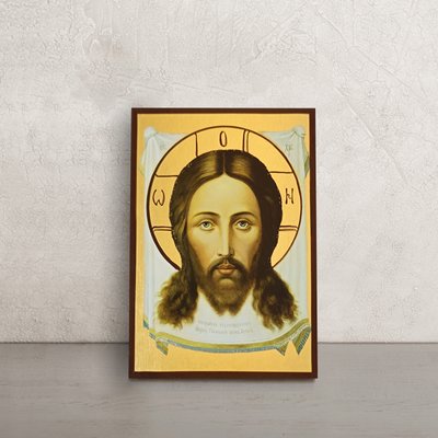 Икона Спаситель Иисус Христос размер 10 Х 14 см L 281 фото