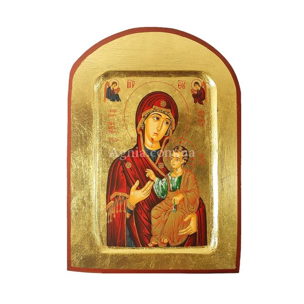 Писана Іверська ікона Божої Матері 18,5 Х 24,5 см m 127 фото